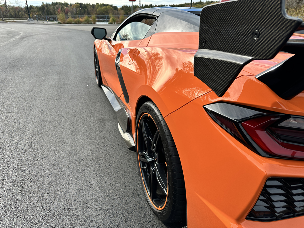 2022 Corvette C8 engine bay